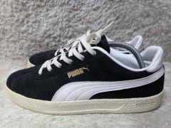 Puma munster suede blackサイズ27 プーマ - メルカリ