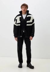 24時間以内発送)DIESEL フリースフード付きリバーシブルパーカー 