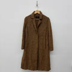 LANVIN ランバン ブラウン ロング コート レディース/Mのサムネイル