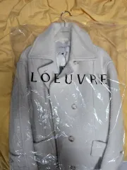 LOEUVRE ハーフコート アイボリー
