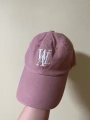 WOOALONG ウアロン ベースボールキャップ 帽子 ピンク Mのサムネイル