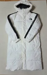 THE NORTH FACE ザノースフェイス 白 ダウンジャケット ロング丈 EXPLORING