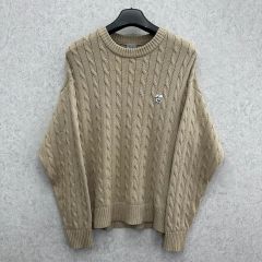 美品】CARVEN ケーブルニットセーター ウール100% M - メルカリ
