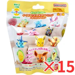 [15個セット] びっくら？たまご ポケットモンスター イーブイフレンズフィギュアコレクション ～ゆったりタイム～ フラワーのかおり 1個入 バスボール 入浴剤 バスボム 男の子 女の子 マスコット おもちゃ プレゼント 3才以上