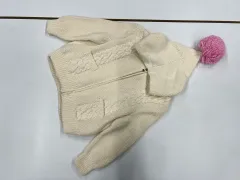 編み物カーディガン 100程度