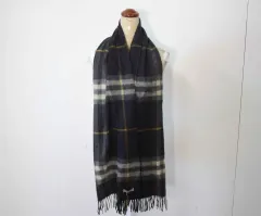 M-1297/バーバリー 正規品 カシミア マフラー