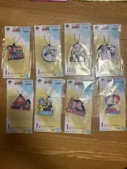 ONE PIECE 一番くじ ラバーキーホルダー フルセット 8個 まとめ(送料無料)