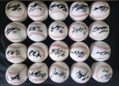 NPB 野球 直筆サイン ボール 15球まとめ売り 藤浪、堂林、小久保など