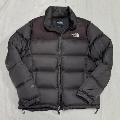 THE NORTH FACE ザノースフェイス 海外モデル ウィメンズ ブラウン 700 ヌプシ ダウン Lのサムネイル