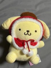 ポムポムプリン クリスマス 雪だるま ぬいぐるみ サンタ サンリオ