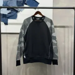 (110) リーボック ストリート ミリタリー カモフラ 起毛 スウェット 長袖 Tシャツ