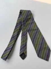 MISSONI ミッソーニ ニットビーズ ネックレス オレンジ×ボーダー 