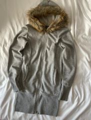 9090girl グリッターファー ジップパーカー 90ロゴ 正規品 - メルカリ