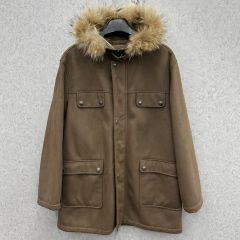 F/CE. エフシーイー イギリス製 ワックスコットン ジャケット ハーフコート F/CE. エフシーイー イギリス製 ワックスコットン ジャケット ハーフ