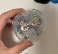 呪術廻戦 七海 灰原 デフォルメ ラバー キーホルダー ガチャ