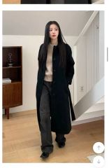 FASHIRU ファシル ウールダブルフェイスミドルコート 新品未使用