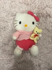 Sanrio Hello Kitty ぬいぐるみ 赤いドレスレア希少 おまけ付き - メルカリ