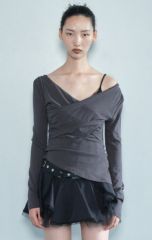 FETICO フェティコ GATHERED SHEER TOP シアートップ - メルカリ