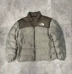 THE NORTH FACE ザノースフェイス 700 旧モデル Nuptse(ヌプシ)2 グースダウン ブラウン グレーのサムネイル