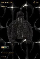 Thug Club サグクラブ 25ss ダブルフライングバイオジャケット - メルカリ