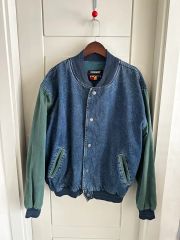 Hartwell ViaSport デニムジャケット MA-1 スタジャン M - メルカリ