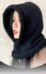新品 / 送料無料 ニット バラクラバ 防寒帽子