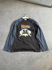 バックトゥザフューチャー ロングスリーブ Tシャツ ストライプ