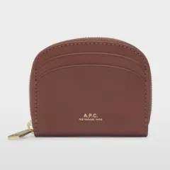 A.P.C. ハーフムーン 二つ折り財布 ブラウン / カードウォレットのサムネイル