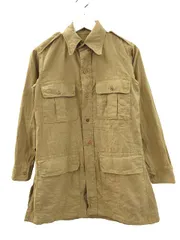 ヴィンテージ VINTAGE 40s イギリス軍 サファリ ブッシュジャケット エアーテックス British Army ベージュ 1のサムネイル