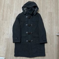 く*う様 JOE McCOY ダッフルコート ブラック サイズ42 リアルマッコ