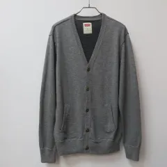 リーバイス 綿100％ グレー スリムフィット ニット カーディガンのサムネイル