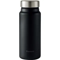 メーカー正規品 新品 Peacock The-peacock ピーコック 魔法瓶 水筒 400ml 真空断熱 マグボトル マットブラック AKY-40 BDのサムネイル