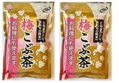前島食品 梅こぶ茶 【2袋×300g】　梅昆布茶