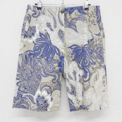 ETRO エトロ ハーフパンツ ペイズリー 総柄 ETRO ペイズリー柄 ハーフ