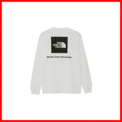 長袖 FACE(ザ・ノース・フェイス) カットソー NORTH Tシャツロングスリーブバックスクエアロゴティー THE メンズメンズ