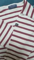 SAINT JAMES セントジェームス ストライプTシャツ レディース 2y