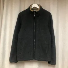 THE NORTH FACE ホワイトレーベル グレー フリース ジップアップ ジャケット 95