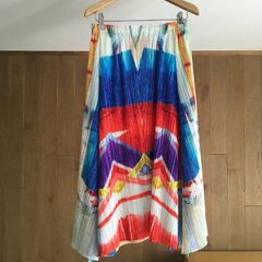 プリーツプリーズ ロングスカート size5 希少 大きいサイズ - メルカリ