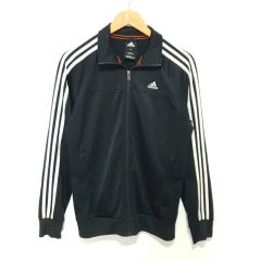 希少 Y2K adidas トラックジャケット 黒 オレンジ テック系 - メルカリ
