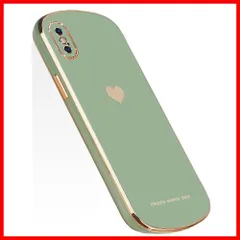 【在庫処分】iPhoneXs iPhoneX ケース 対応 かわいい メッキ加工 レンズ保護 キャラクター tpu ソフト ブランド ストラップホール付き スマホケース 耐衝撃 軽量 iPhone Xs 用 カバー (green)