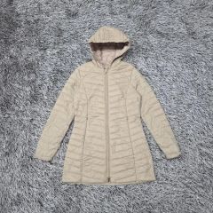 美品 ノースフェイス 軽量ダウンジャケット ベージュ S S-141 - メルカリ