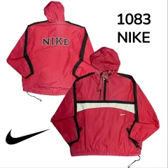 90s NIKE ビックロゴ Anorak（アノラック） ウィンドブレーカー オールドスクール track Jaket L