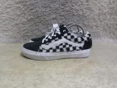 235 VANS オールドスクール シープスキン ボア スニーカー 中古 シューズ