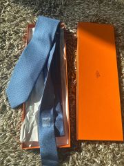 美品✨HERMES エルメス 最高級ネクタイ 現行タグ ラッキーサインH 7cm