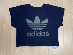 アディダス 90s オールド トレフォイル OG クロップド Tシャツ 4番 ADIDAS