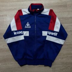 le coq sportif ジャケット M ジップアップ ワンポイントロゴ 鶏 