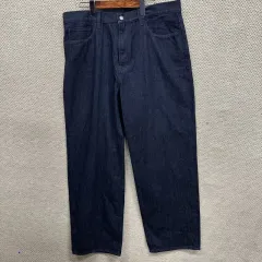 UNIQLO ユニクロ カジュアル ストレート フィット デニム ズボン 36インチ A05834
