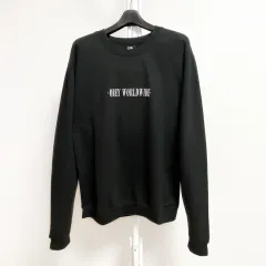 (新品) OBEY オベイ ブラック 起毛 クルーネックT スウェットのサムネイル