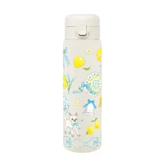 ☆ たけいみき地中海レモン ☆ キャラクター ステンレスワンプッシュタンブラー 480ml ステンレス ワンプッシュタンブラー 480ml 保温 保冷 水筒 おしゃれ タンブラー キャラクター 直飲み 子ども かわいい 大人 キッズ マイボトル ドリンクボトルのサムネイル