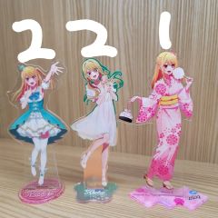アイカツ 浴衣アクスタ いちご&あかり&みやび - メルカリ